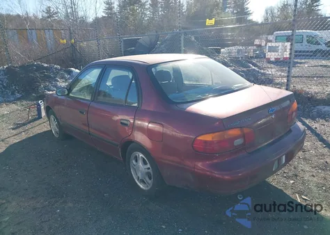 2000 Chevrolet Prizm Lsi from USA, damaged, VIN 1Y1SK5282YZ413446
